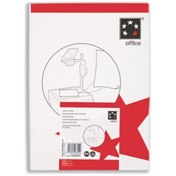 HP 5 Star OHP Write On Film Clear A4 [Pack 100]